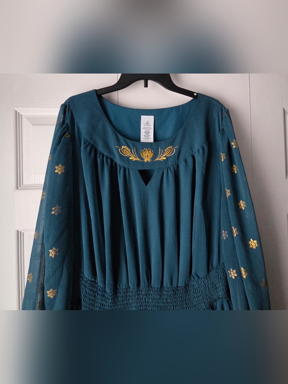 NWOT Disney Parks The Dress Shop Aladdin Princess Jasmine Dress Size 1X - Picture 4 of 15